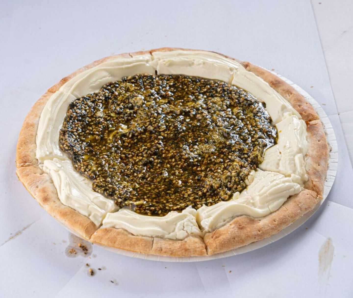 Labneh Zaatar Pie
