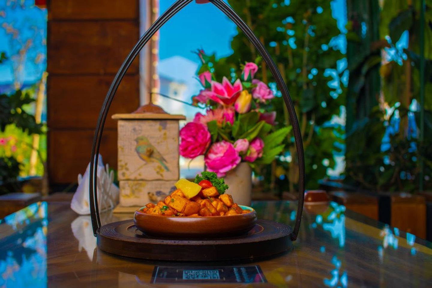 بطاطا حارة