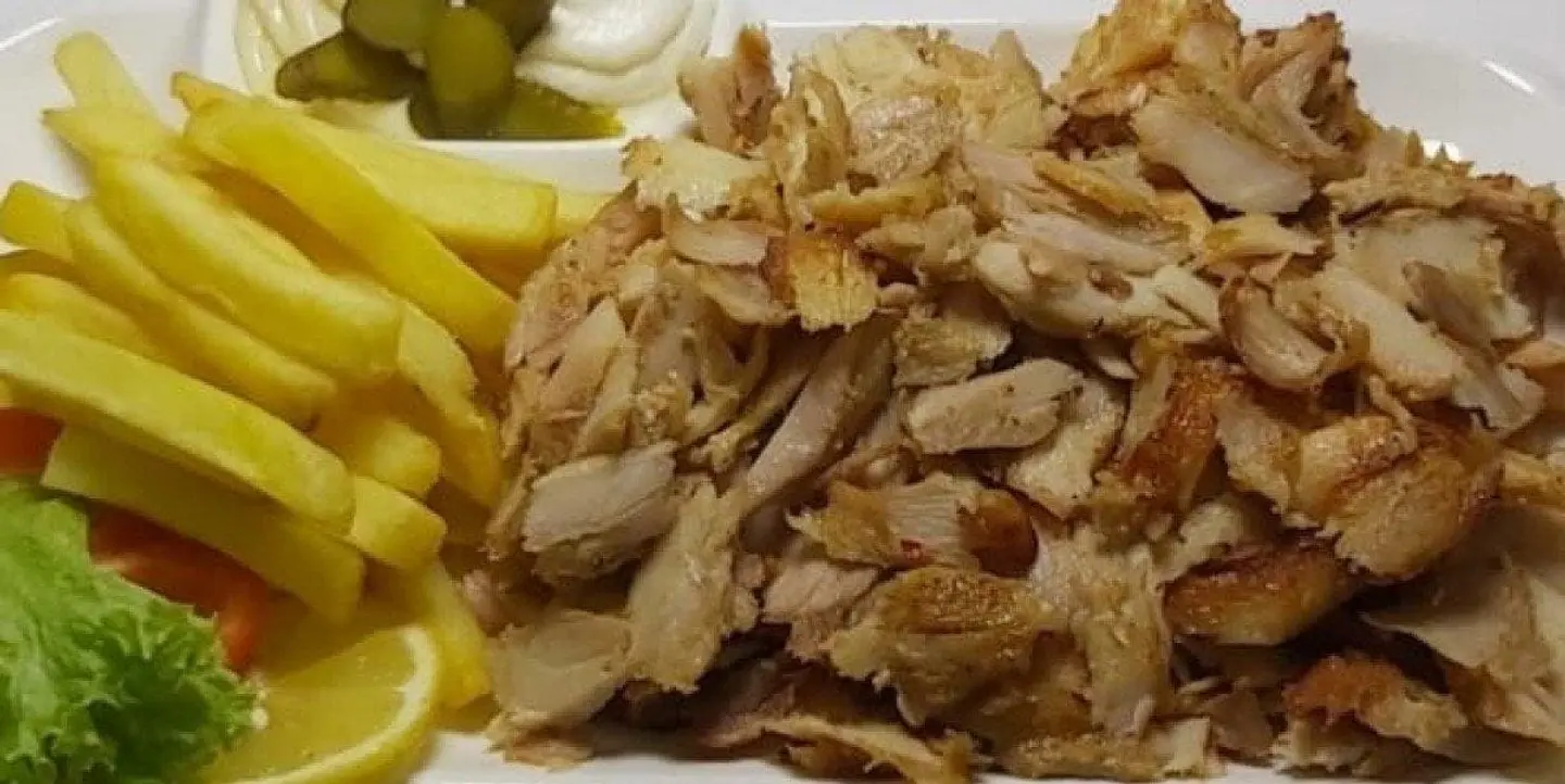 Chicken Slices Scattered