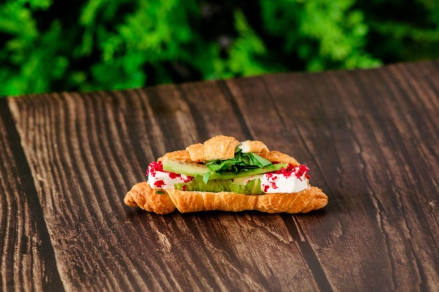 Crosan With Hungarian Cheese
