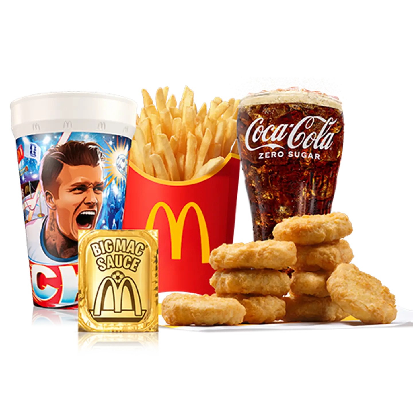 9 Piece Chicken Mc Nuggets World Cup Meal