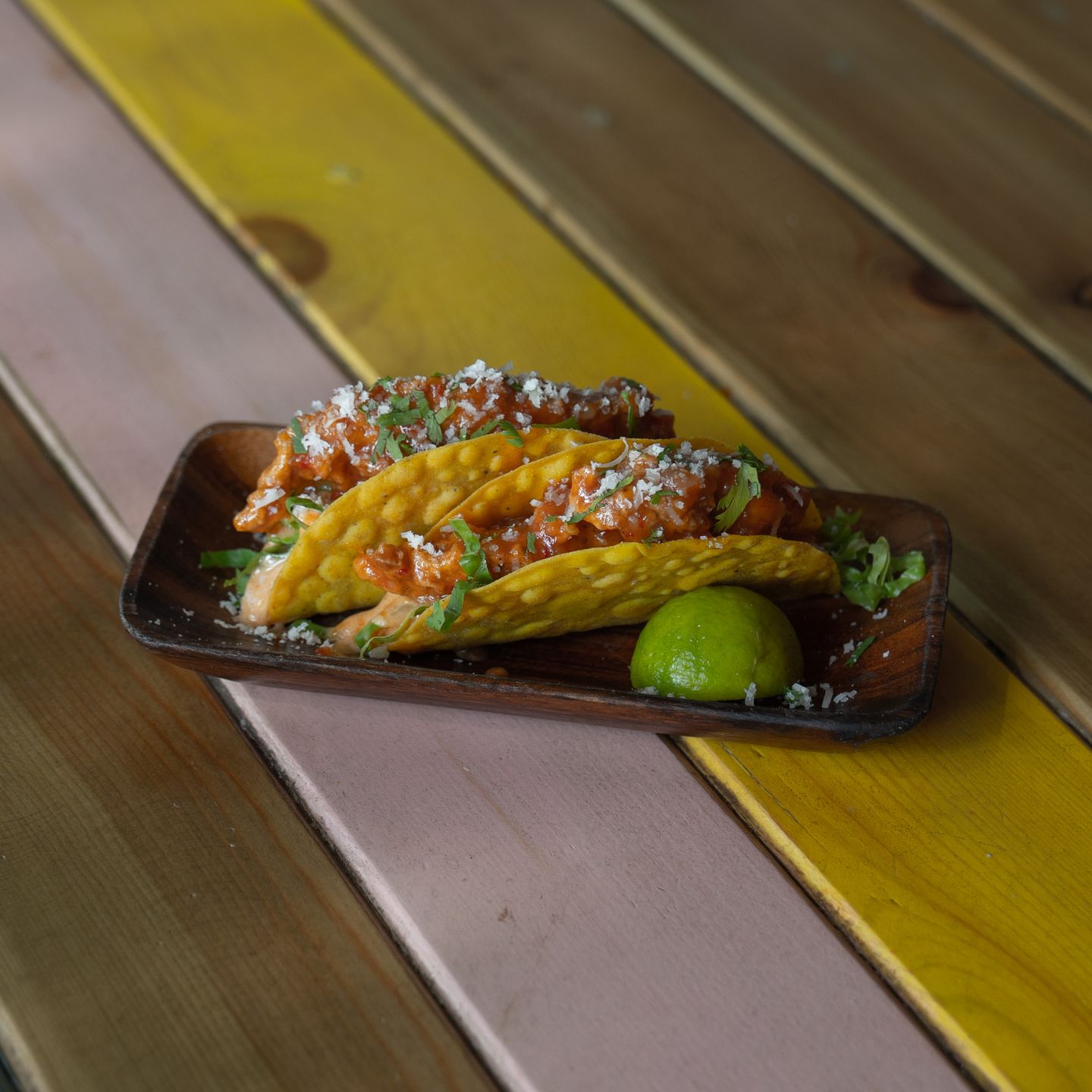 Honey Spicy Chicken Taco