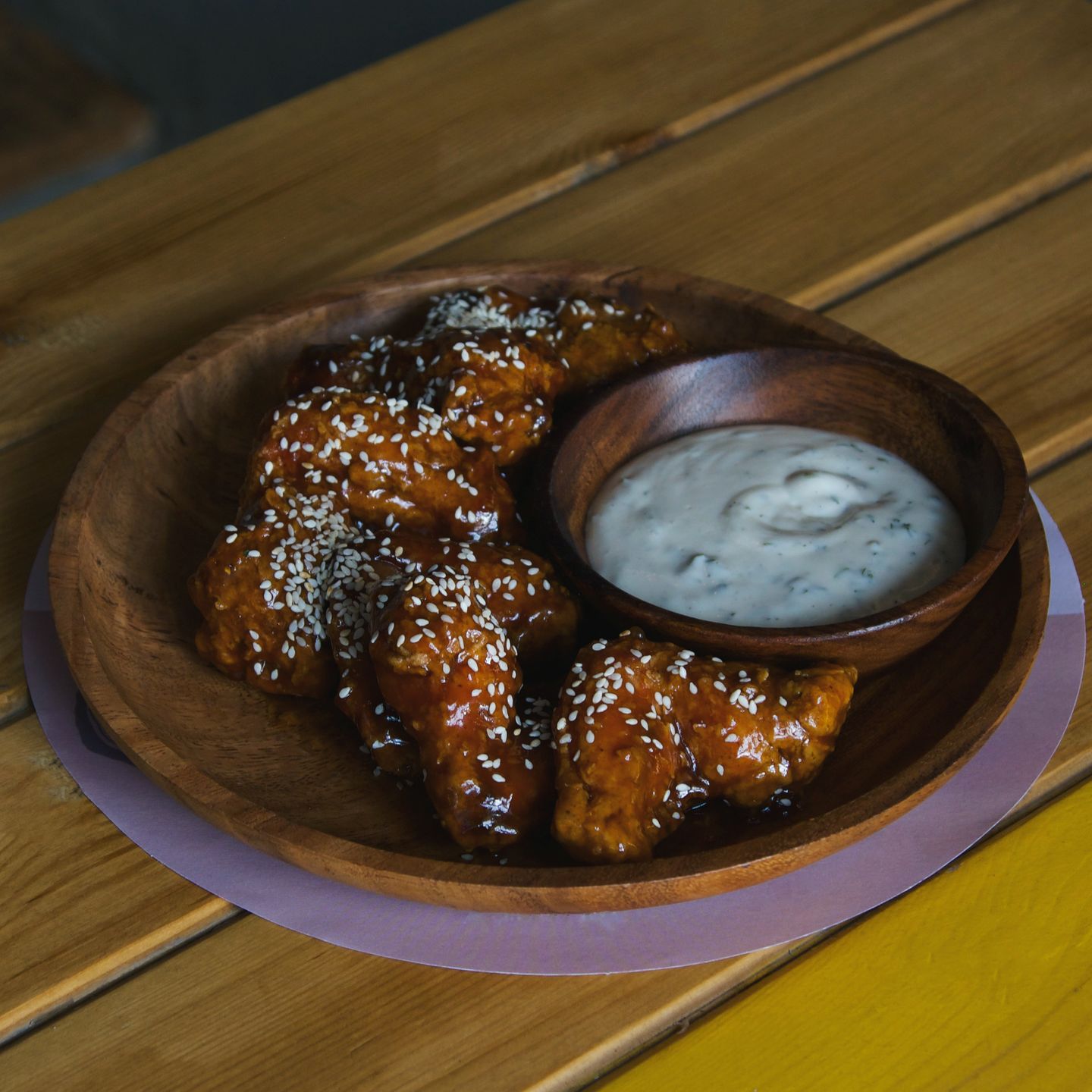 Honey Mustard Wings