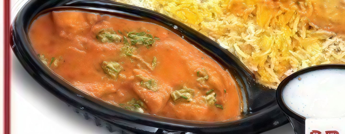 دجاج بالزبدة مع رز