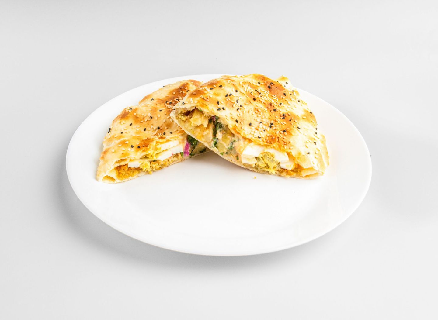 Falafel Pie With Labneh