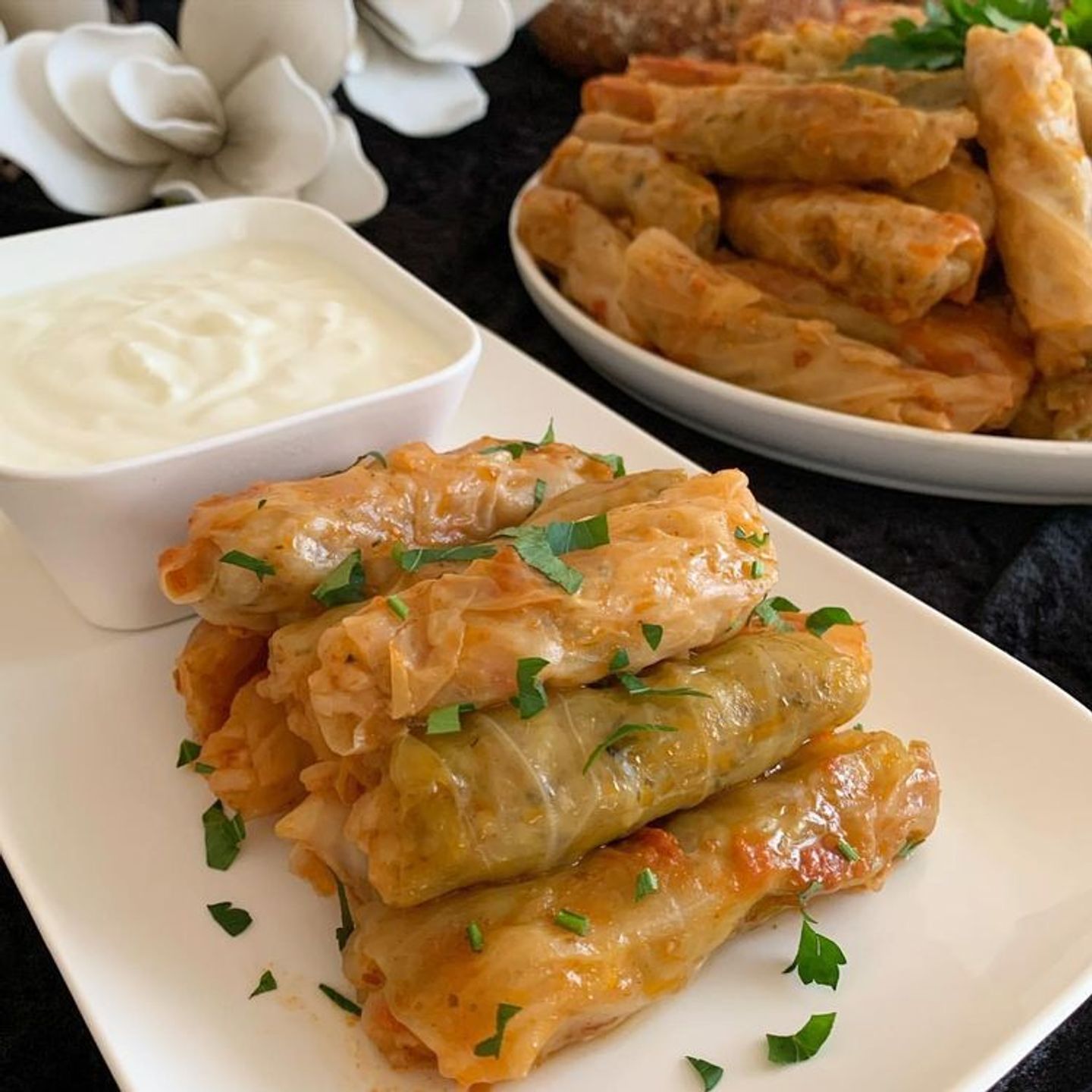 ملفوف - وسط سبعة عشرة حبه