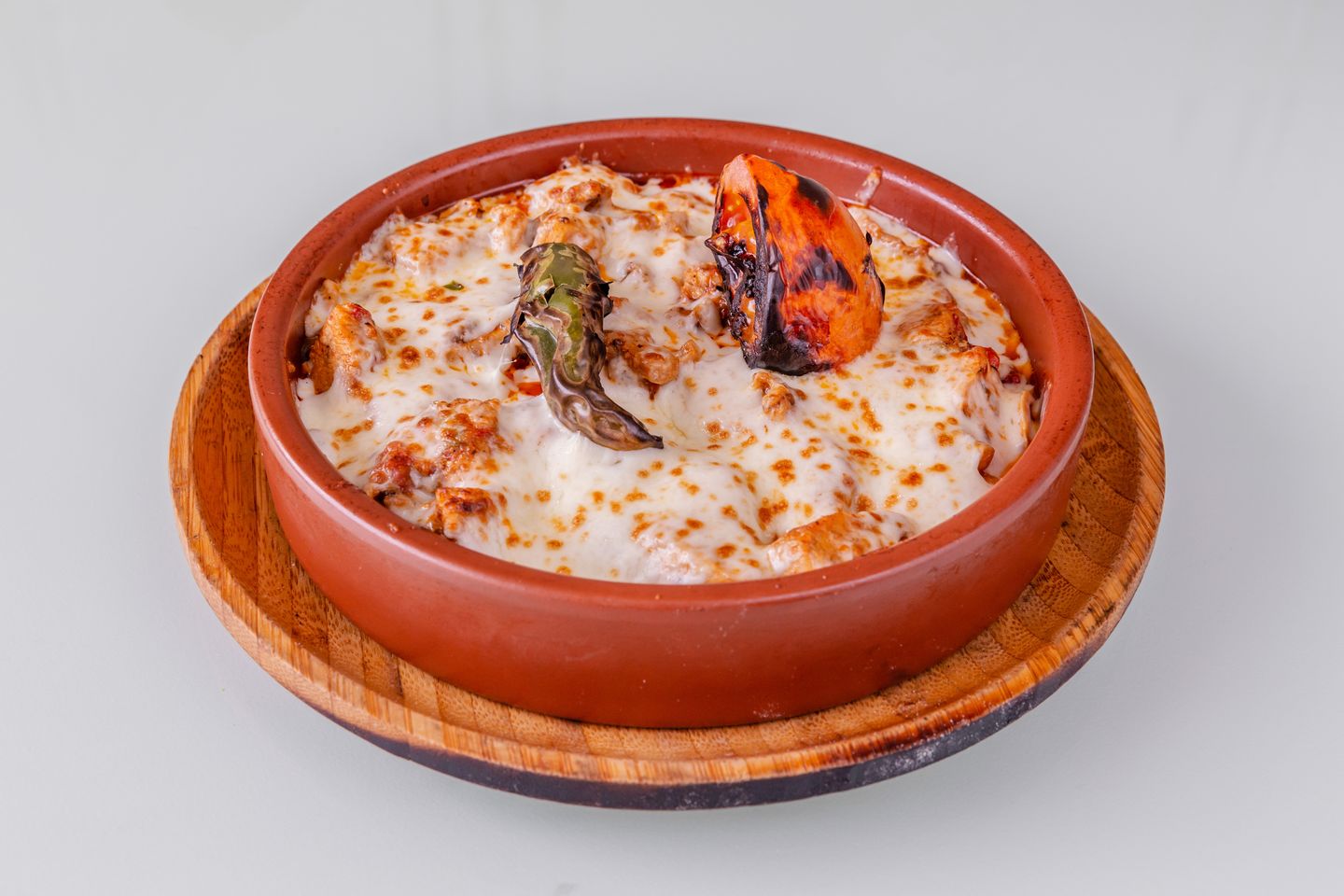 Chicken With Mozzarella Tagine