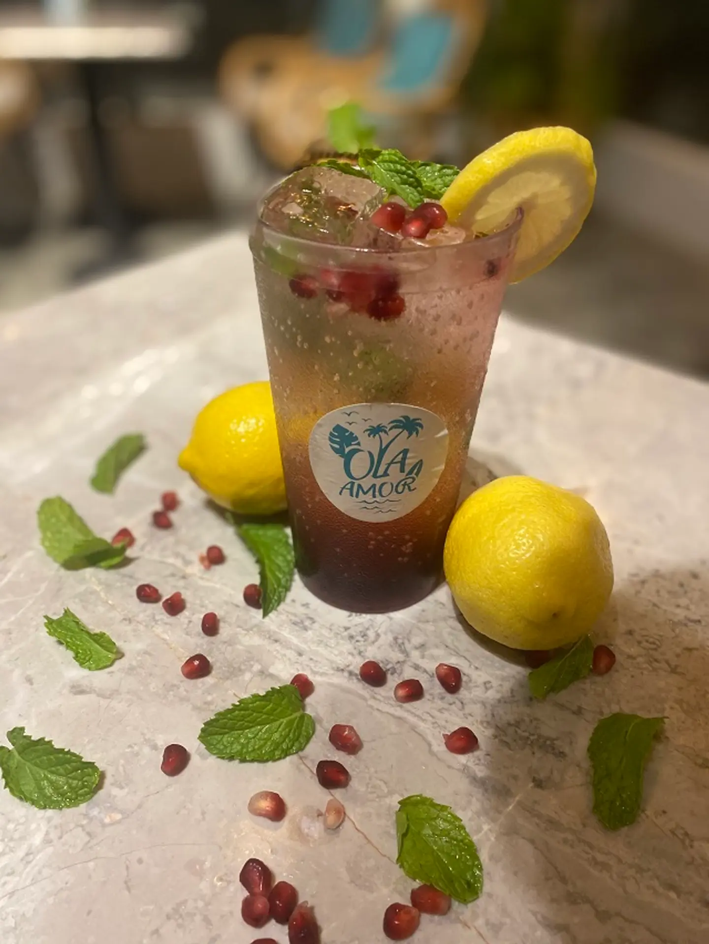 Pomegranate Mojito