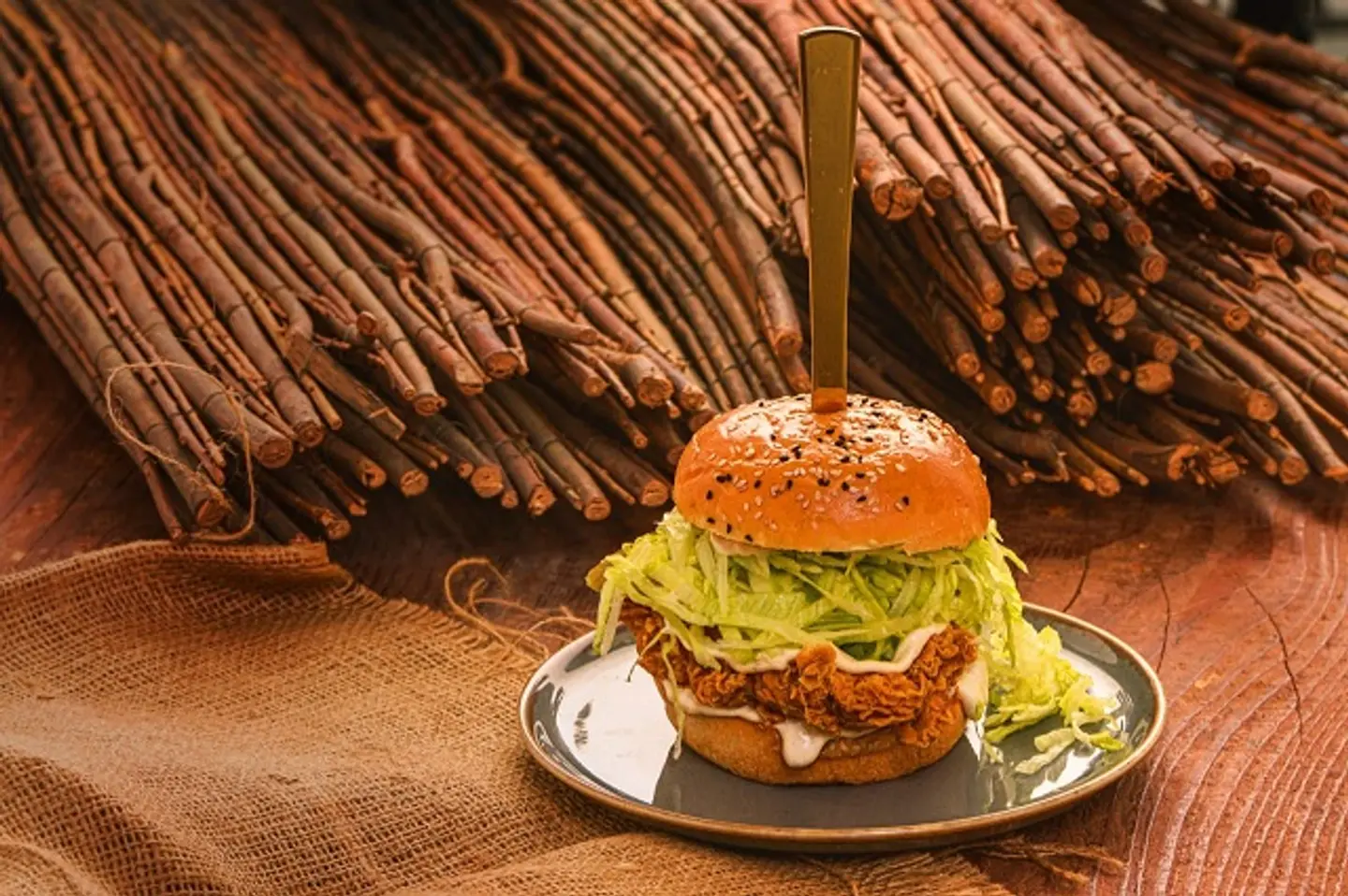 Crunchy Chicken Burgers