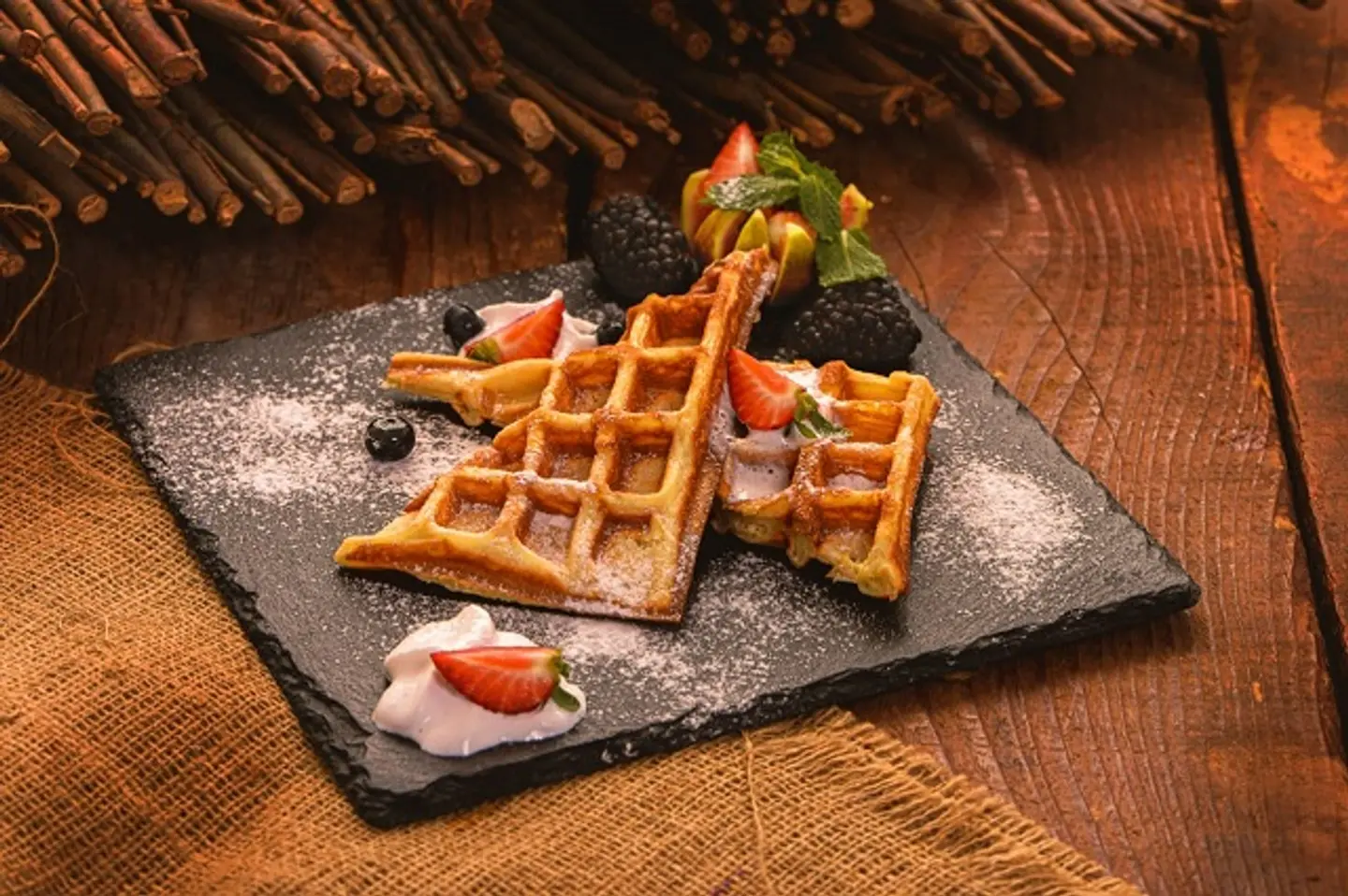 Waffle Pancakes