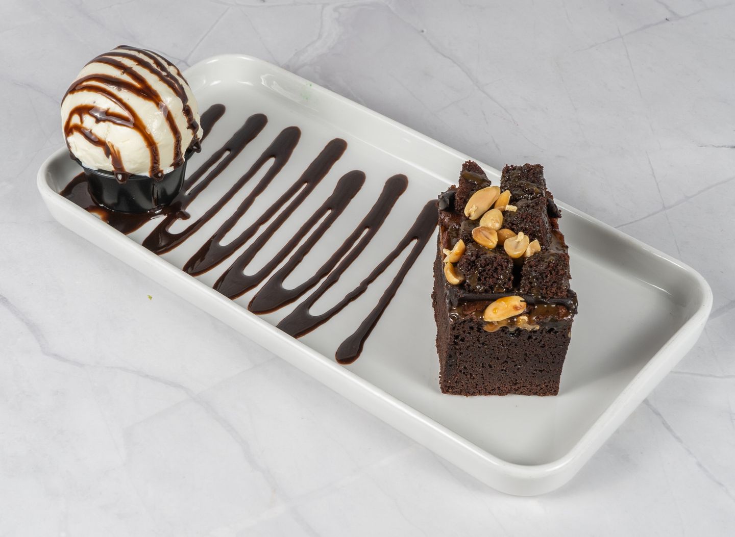 Brownies With Ice Cream