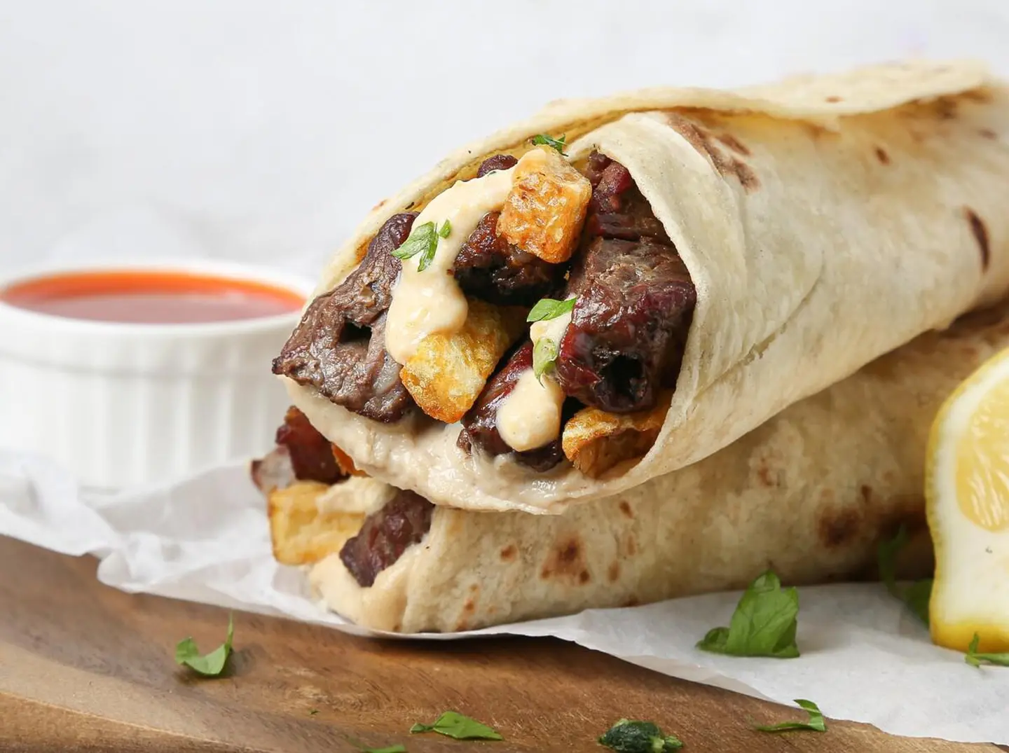 Arabic Meat Kebab Double Garlic
