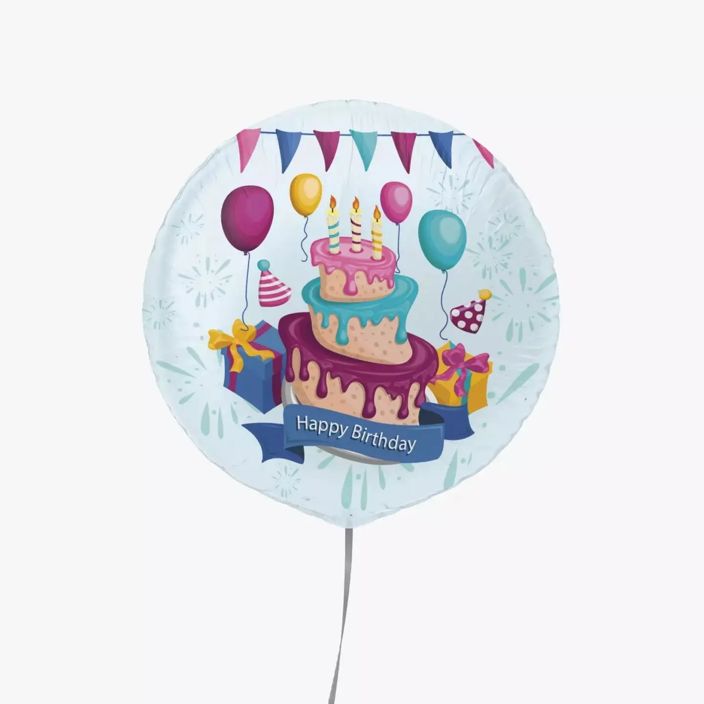 بالون Happy Birthday ( ازرق )