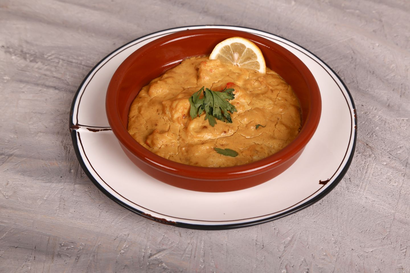 طاجن فيليه بالطحينة