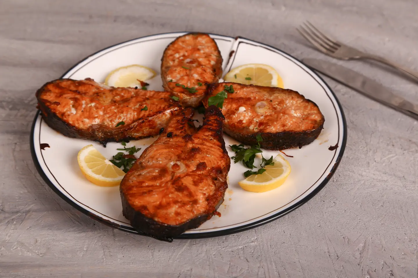 Grilled Salmon Fish