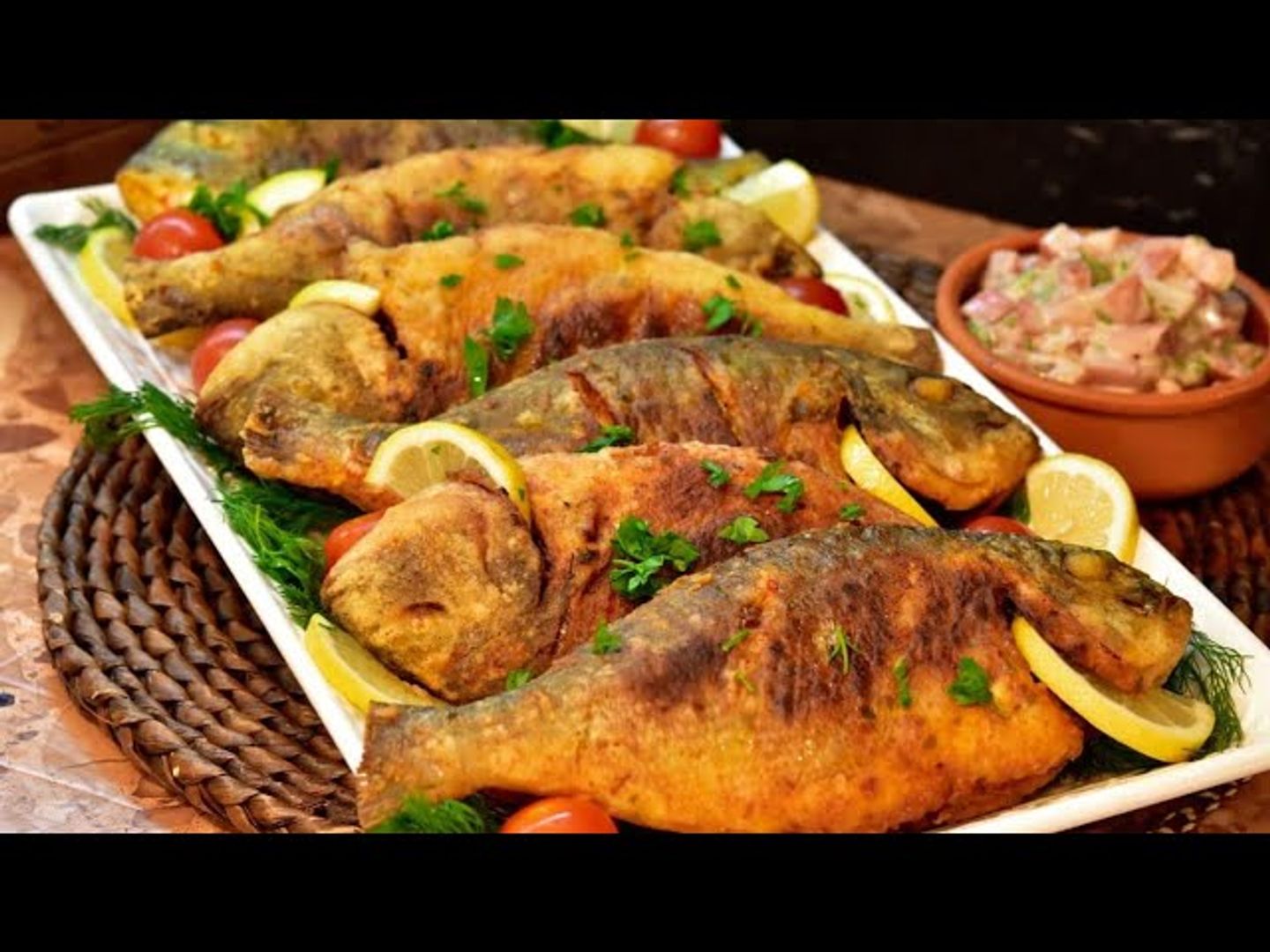 سمك دينيس مقلي