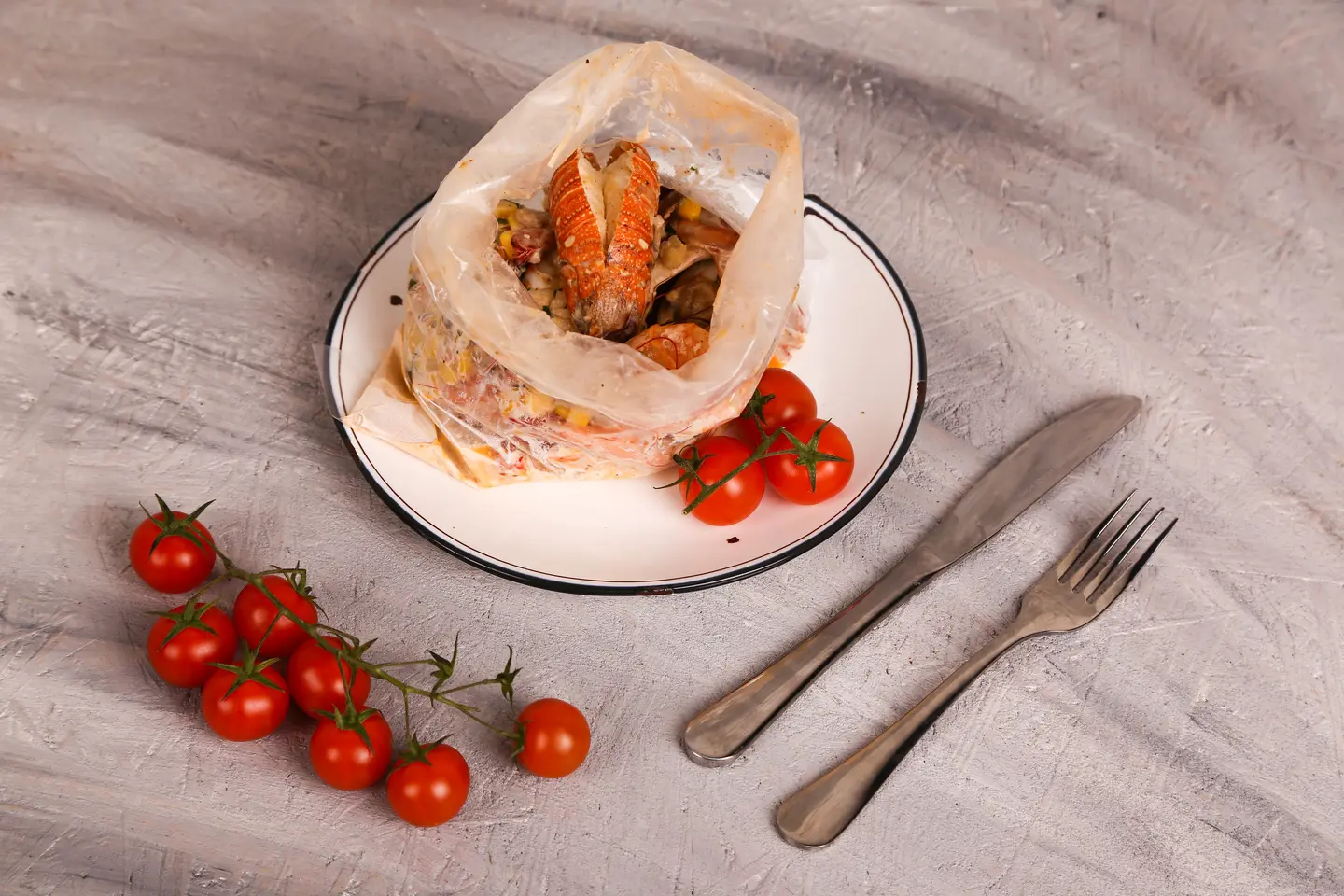 White Sauce Shrimp Cajun