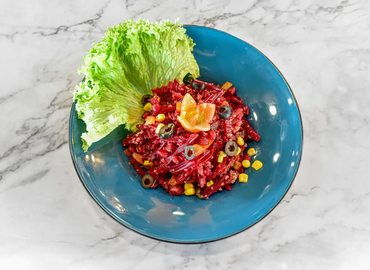Beetroot Salad With Quinoa