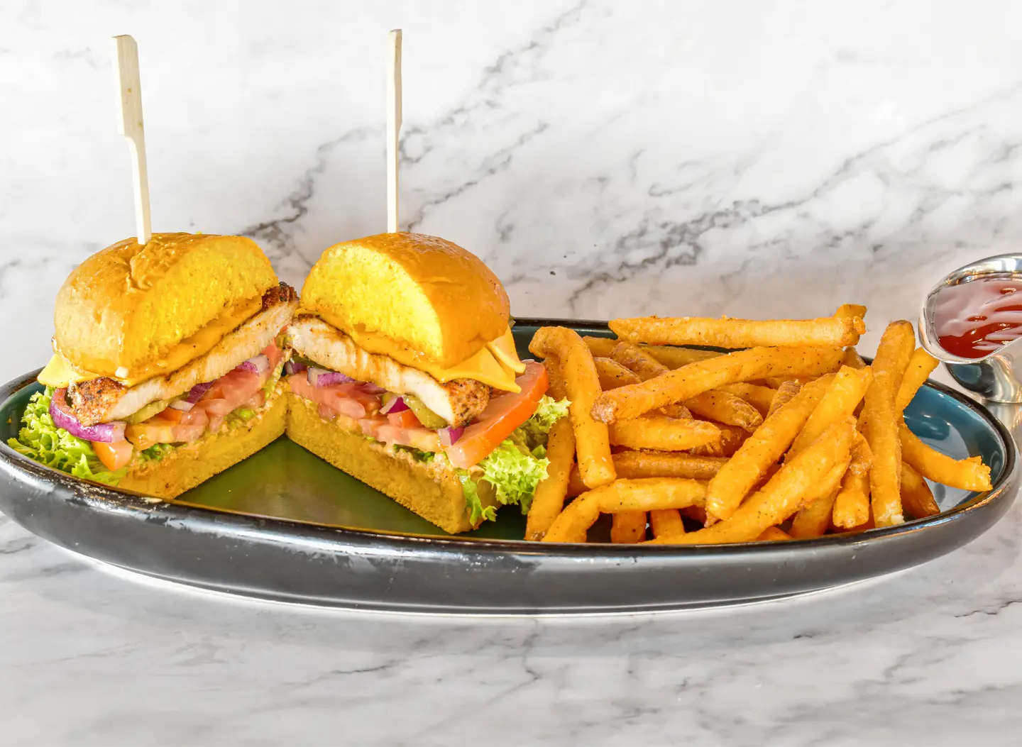 Cheese Burger Chicken - Cheese Burger Chicken