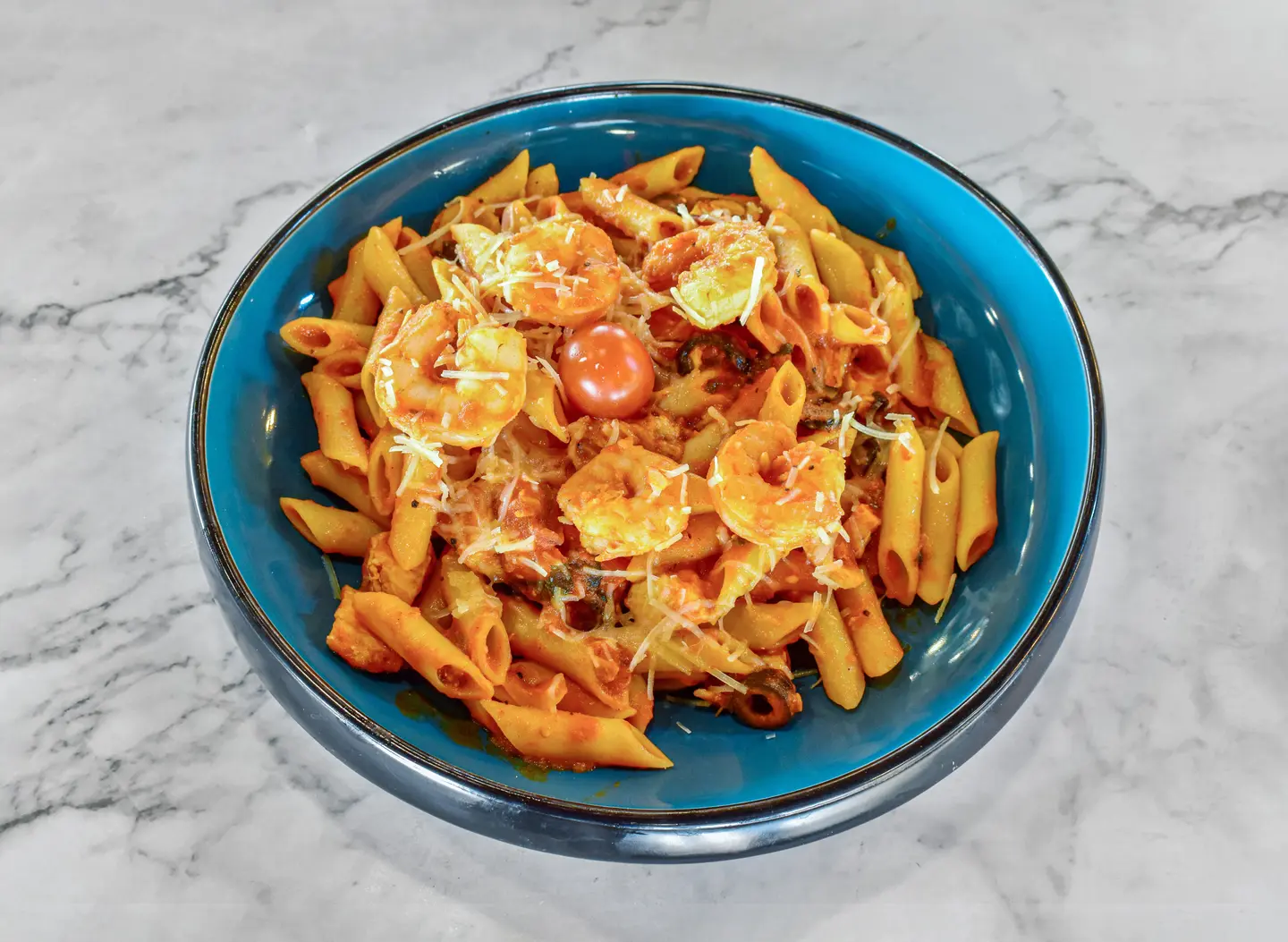 Chili Shrimp Pasta
