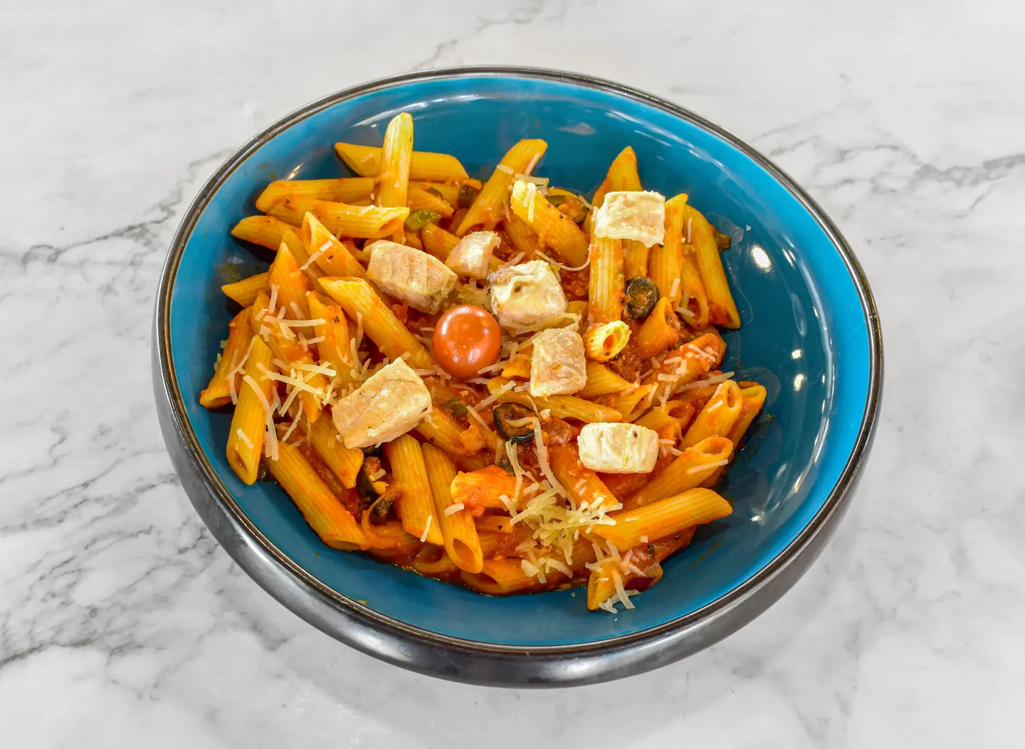 Salmon Arabiata Pasta