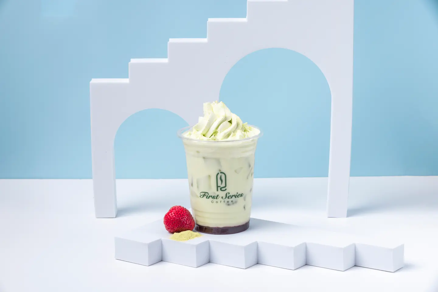 Dalgona Matcha Sberry