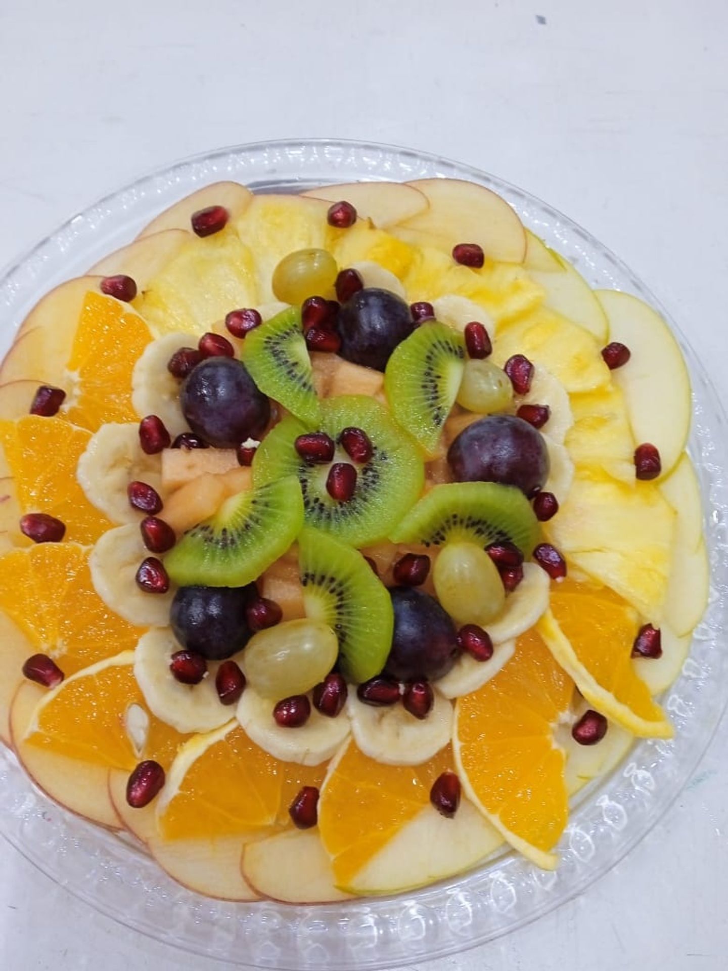 Fruit Chunks Plate  - Large