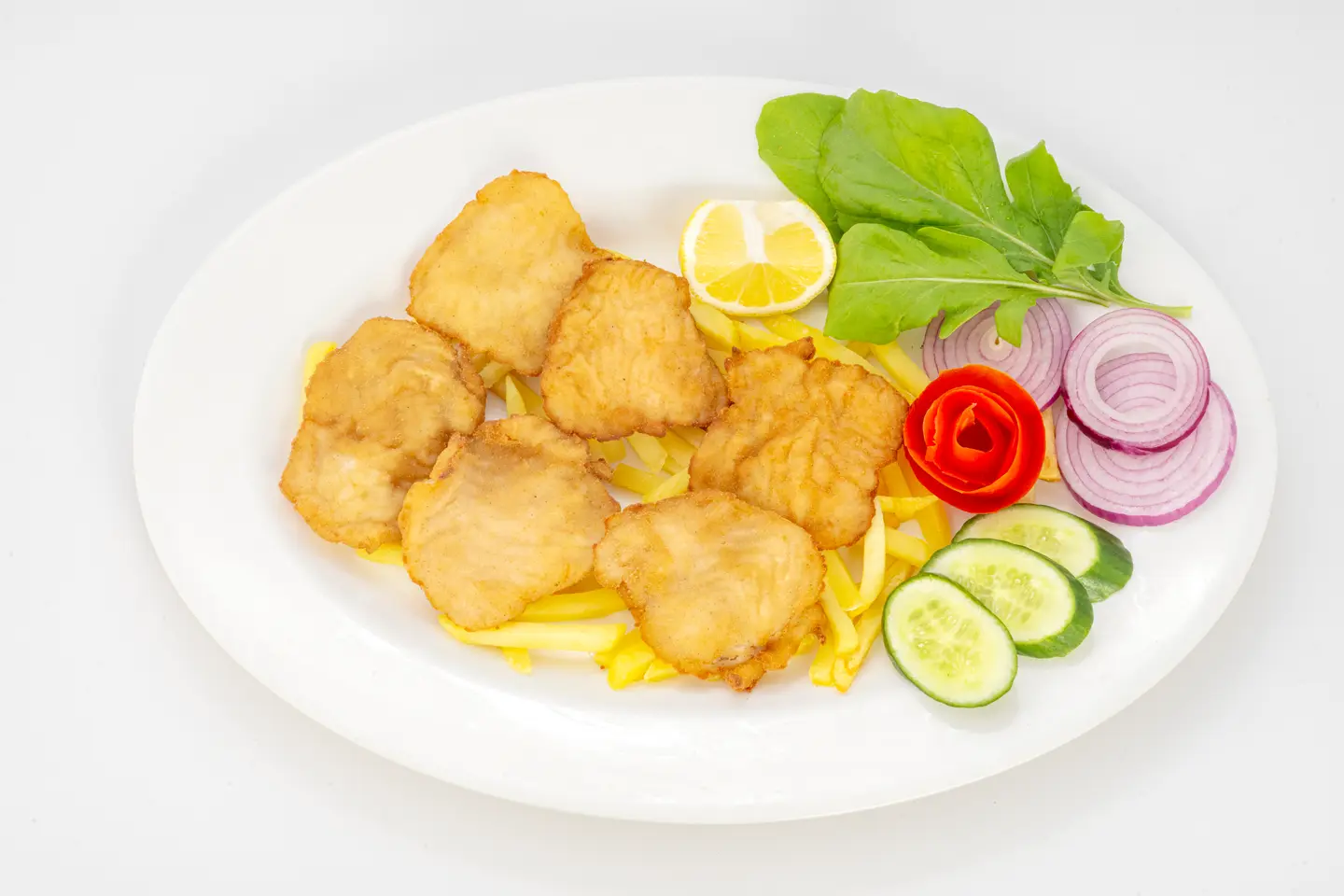 وجبة فيليه مع رز صيادية