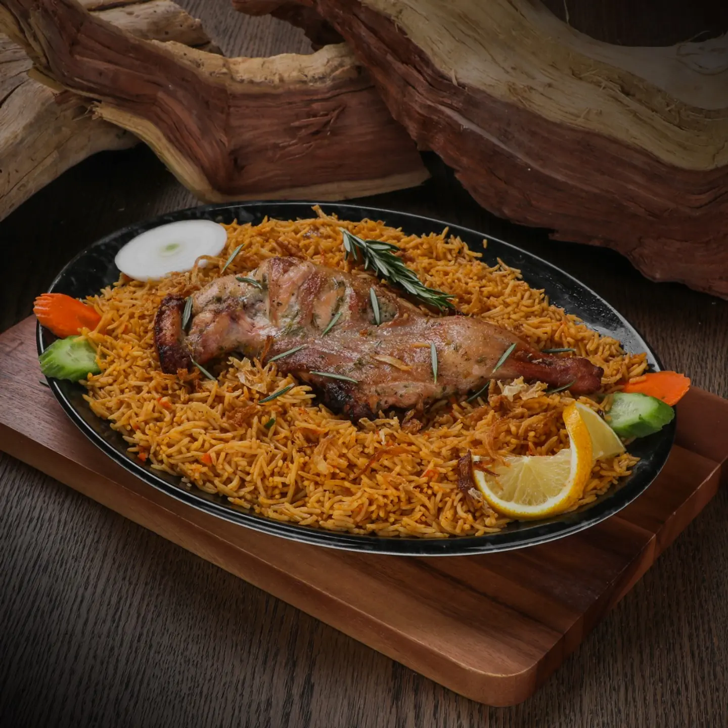 دجاج روزماري المدخن