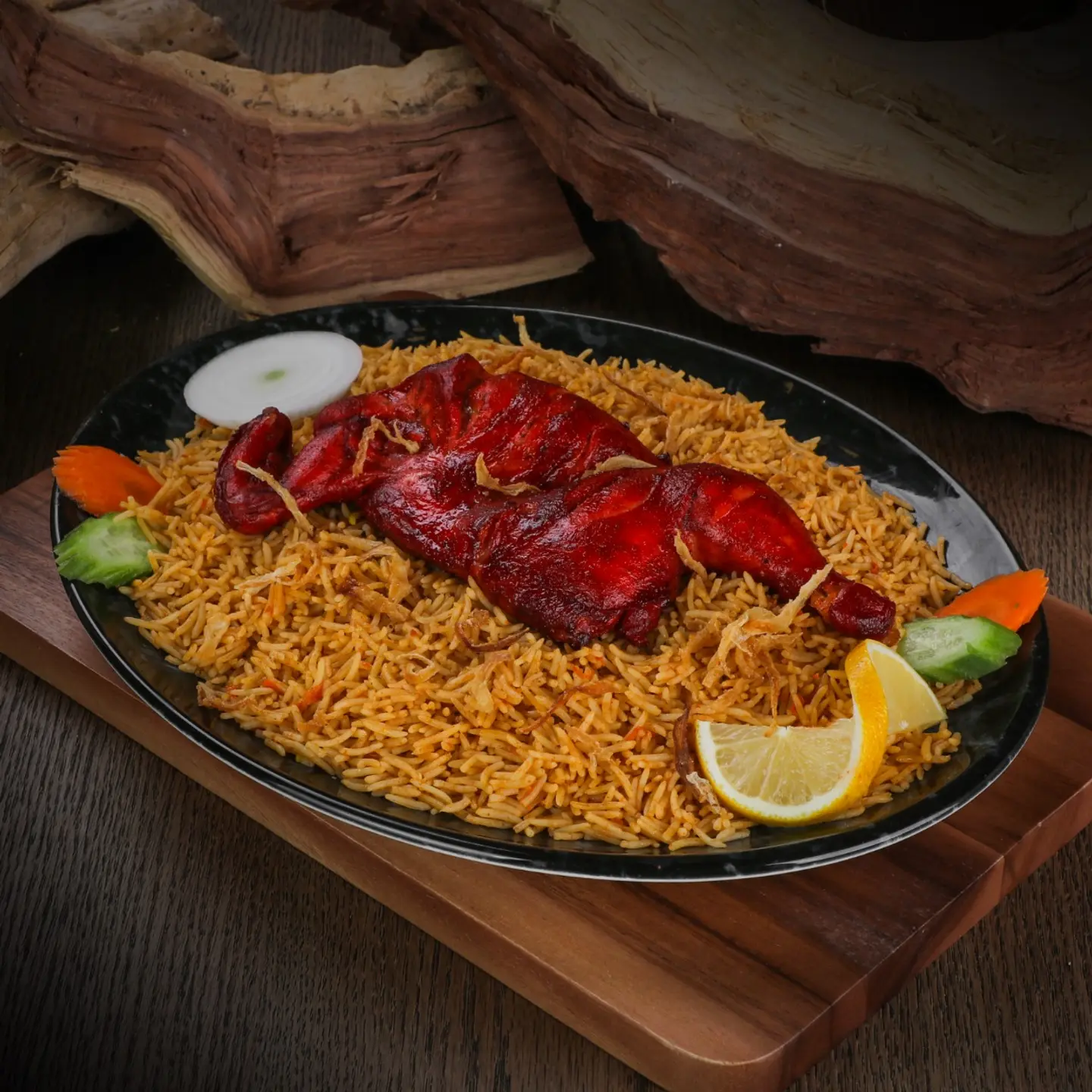 دجاج سبيس المدخن