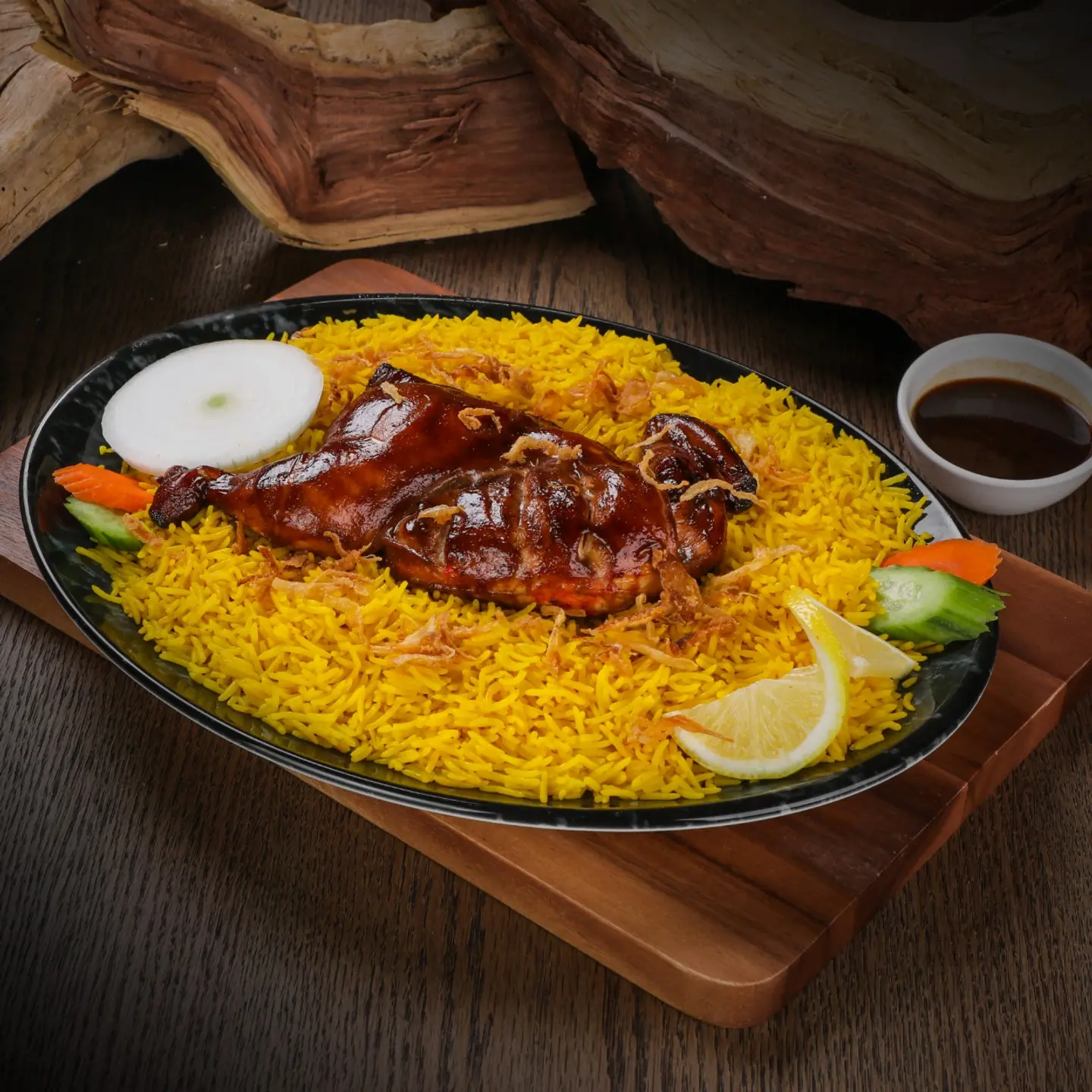 دجاج باربيكو المدخن