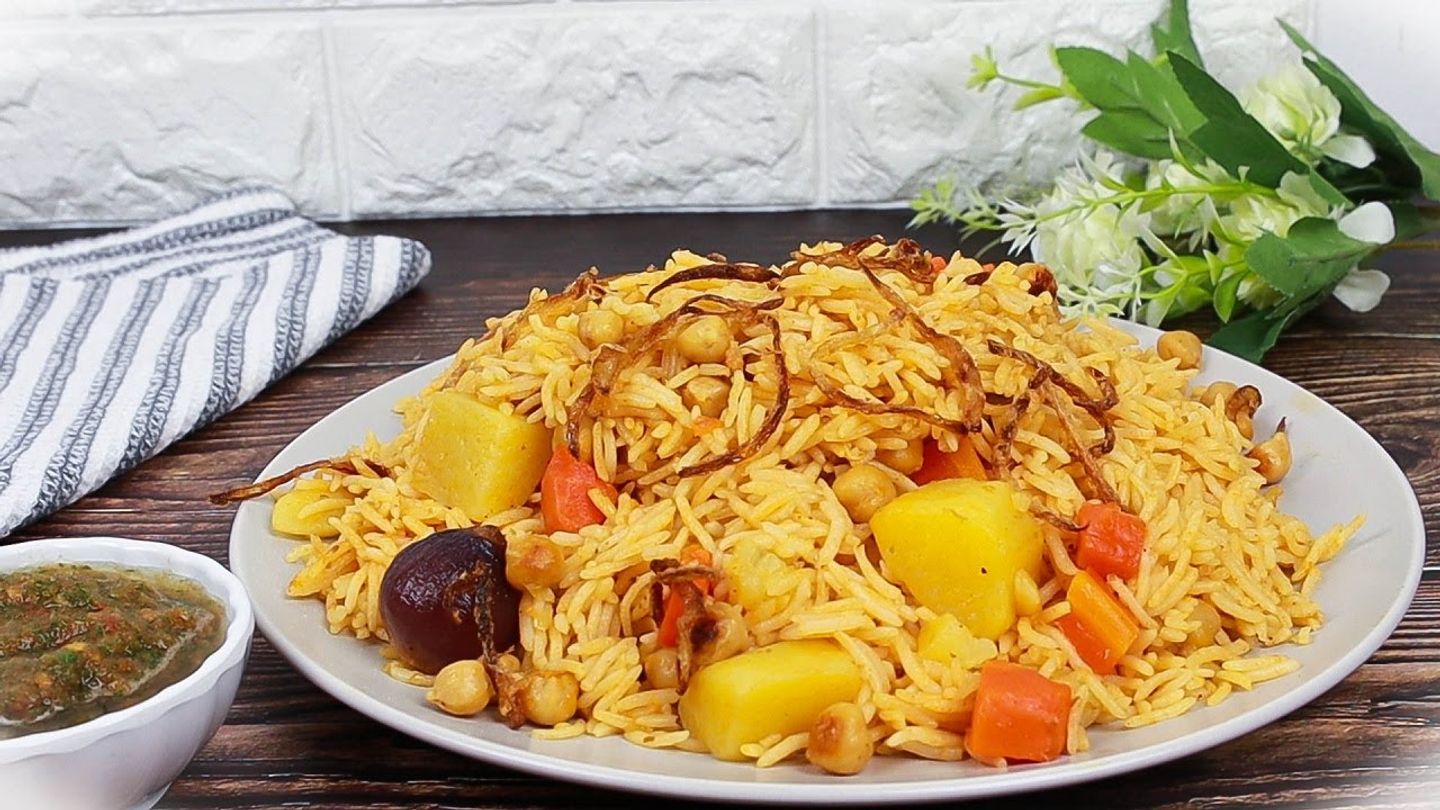 Plain Kabsa Rice