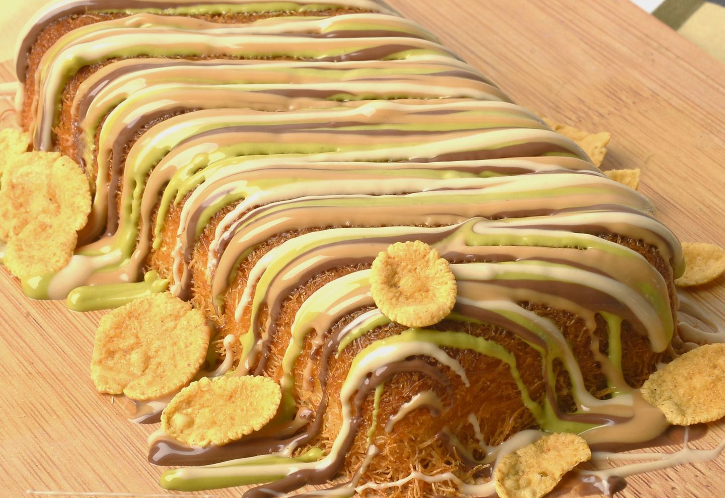 Crunchy Lotus Filling With Sauce