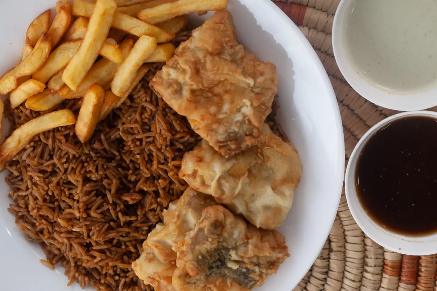Fried Seafood Meal