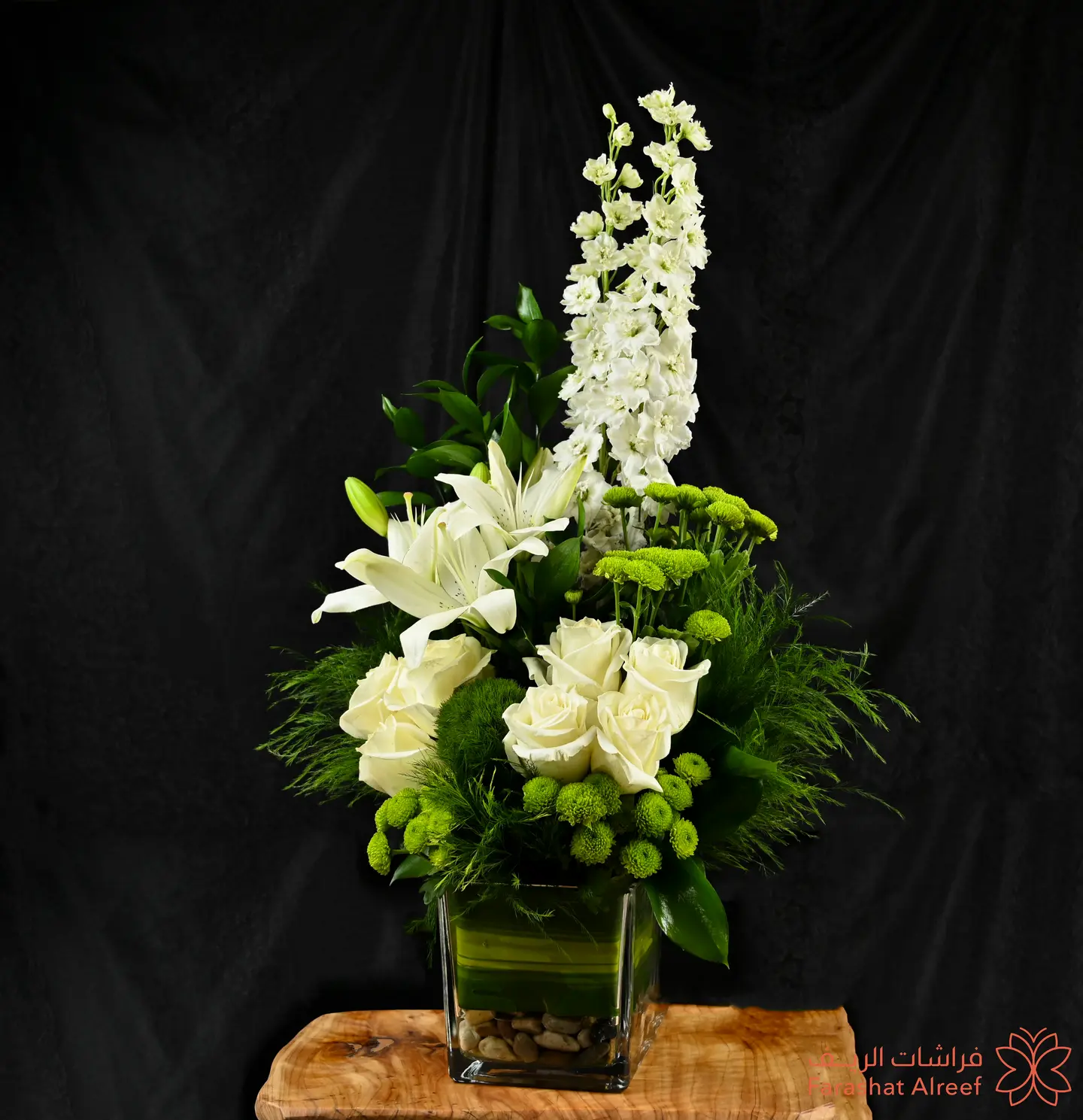 Delphinium Vase