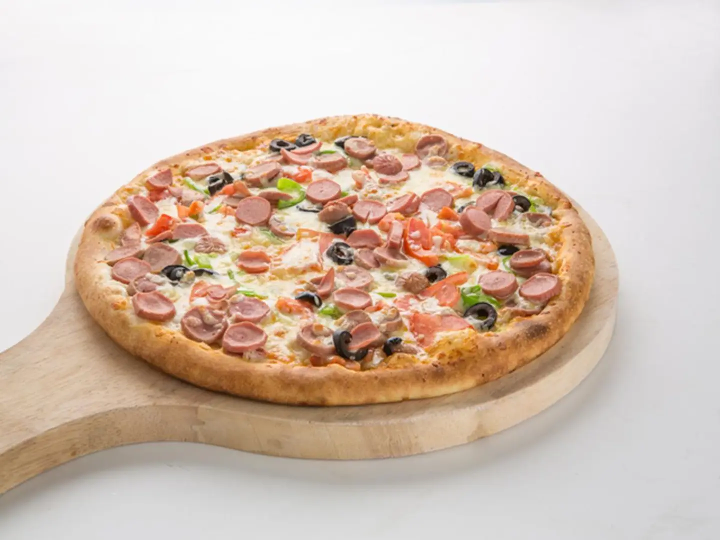 Pizza With Turkish Sausage