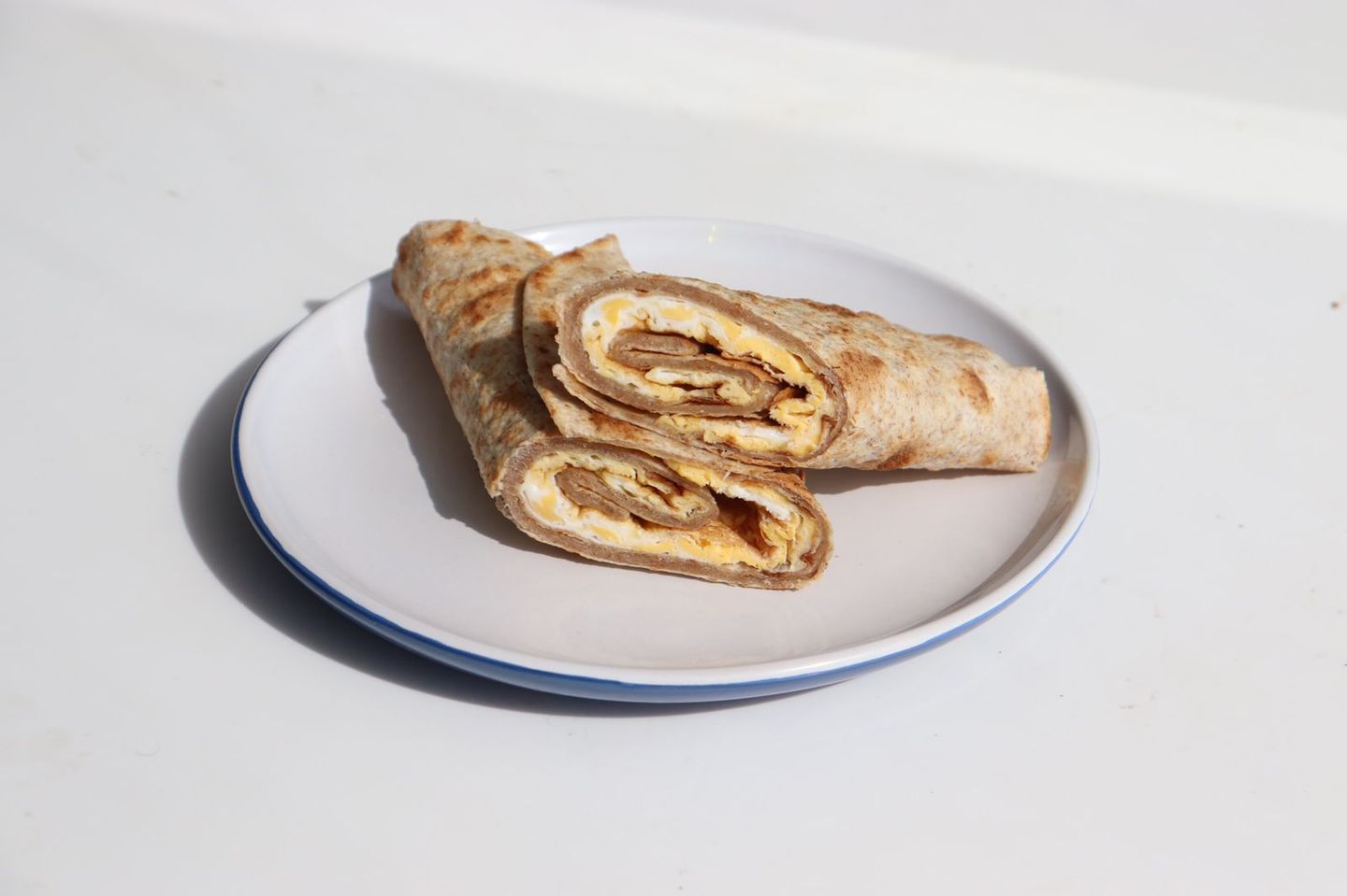 Chapati With Egg & Cheese