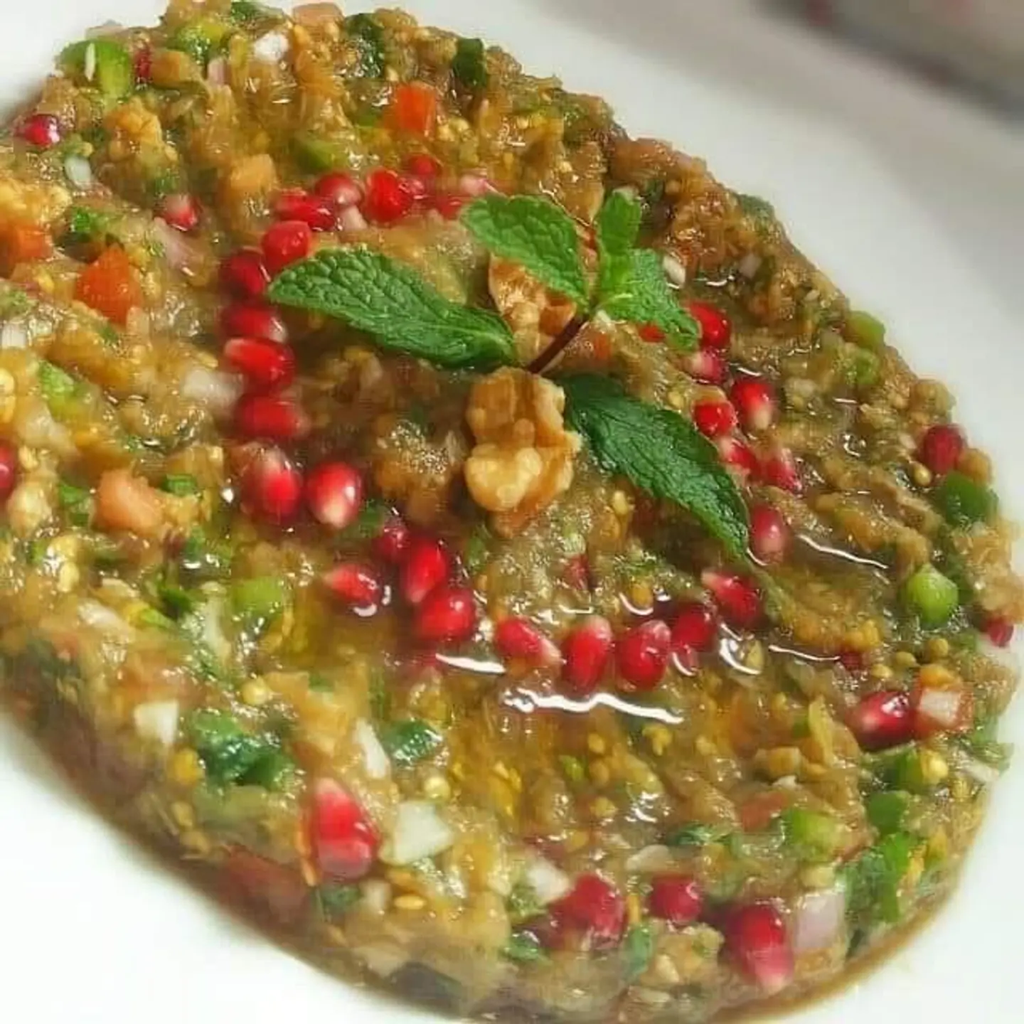 Baba Ghanoush Plate