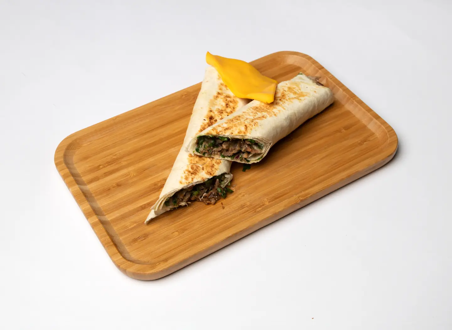 Large Meat Shawarma Sandwich With Cheese