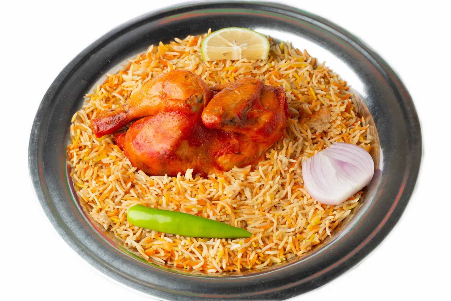 نص حبة مندي أرز مندي
