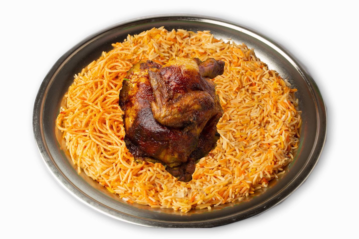 نص حبة شواية أرز مندي