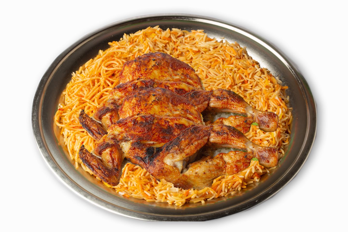 Whole Chicken On Coal With Mandi Rice