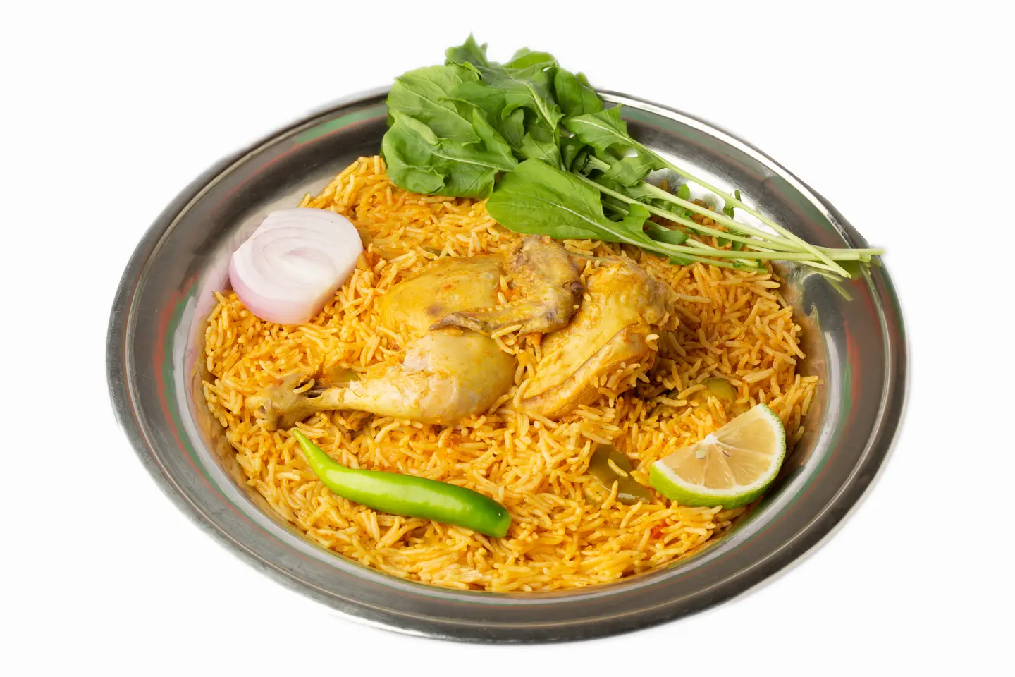 نصف حبة دجاج مضغوط