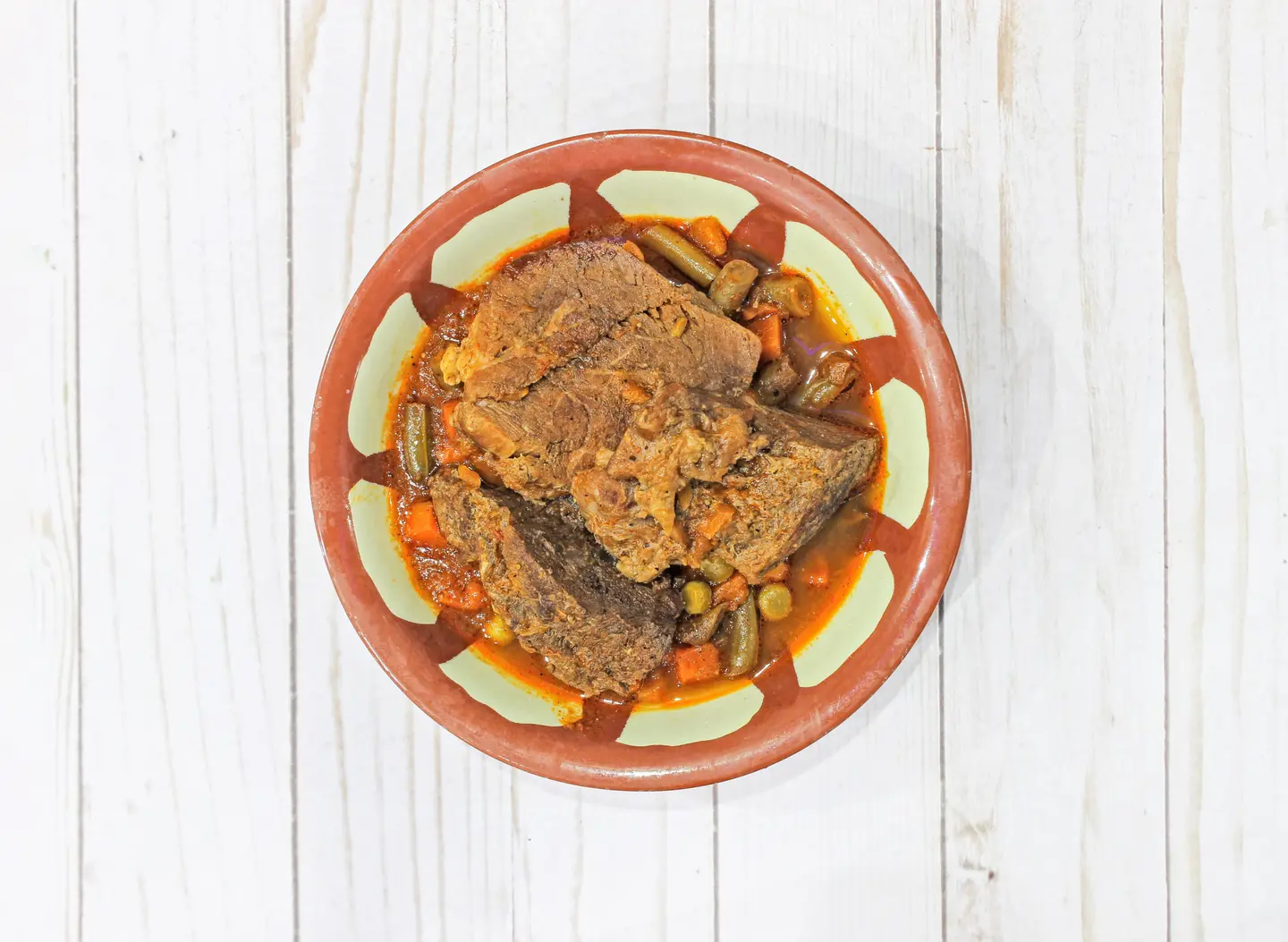 طاجن لحم بالخضار