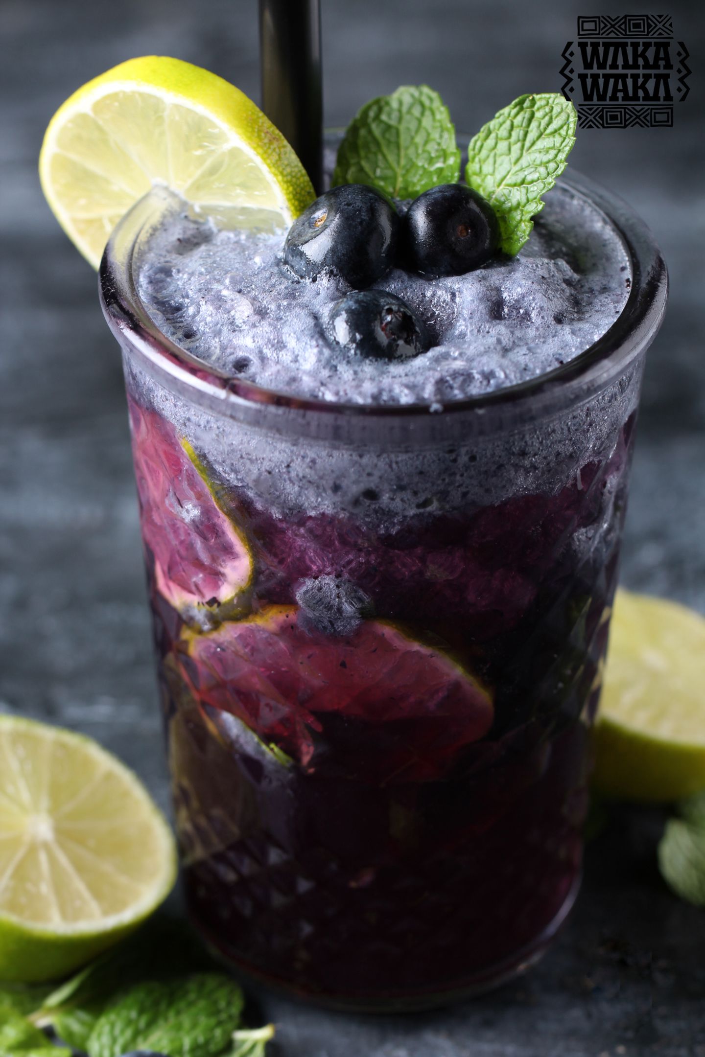 Blueberry Mojito
