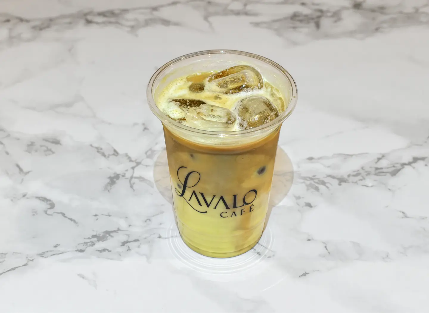 Ice Saffron Latte
