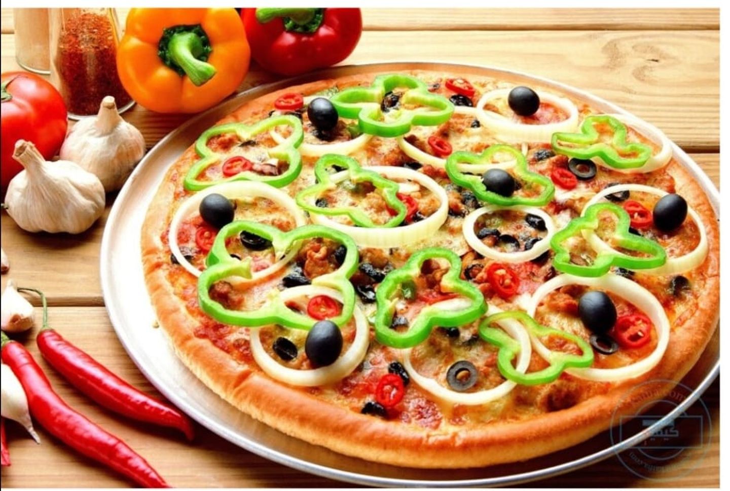 Vegetable Pizza With Cream Cheese