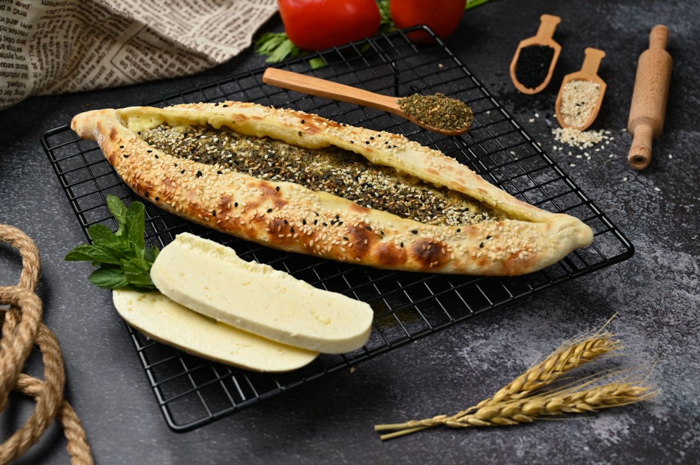 فطيرة فلافل