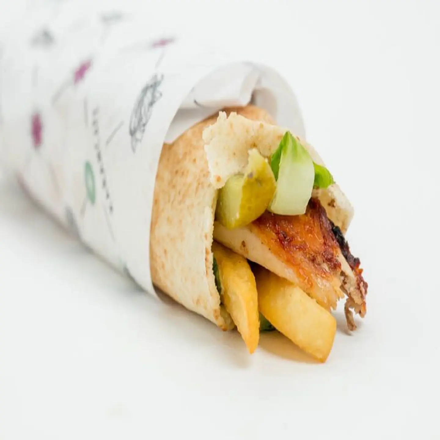 Large Chicken Shawarma Sandwich
