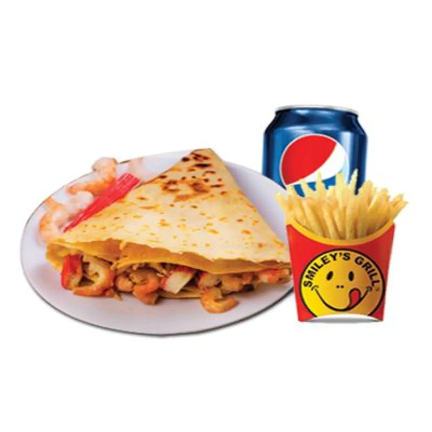 Shrimp Crepe Meal